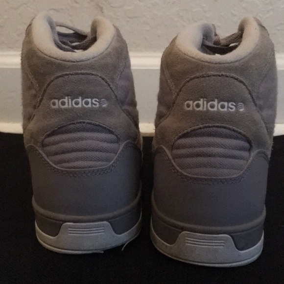 Grey Adidas Raleigh adidas | Shoes | Adidas Neo Raleigh High Top Sneaker Aluminumwhite ...